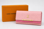 LV LOGO Flap Wallet