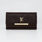 LV LOGO Flap Wallet