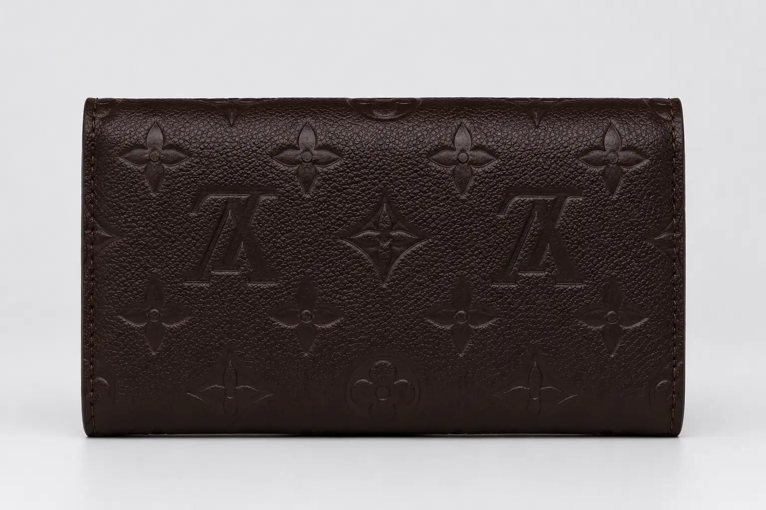 LV LOGO Flap Wallet