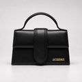 Jacquemus Bambino Top Handle Bag - Black Leather