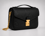 Louis Vuitton Empreinte Monogram Giant Pochette Metis in Black
