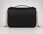 Louis Vuitton Empreinte Monogram Giant Pochette Metis in Black