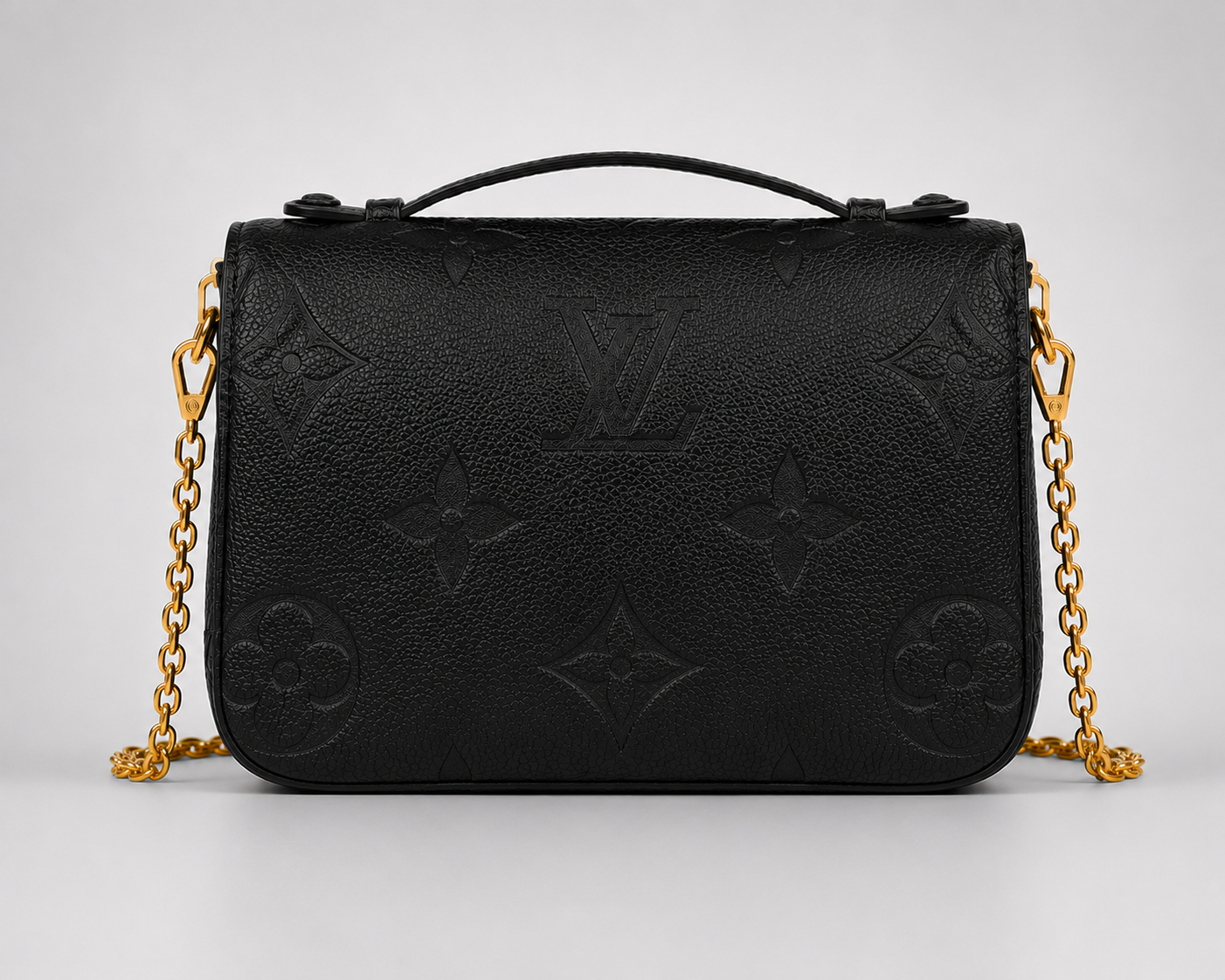 Louis Vuitton Empreinte Monogram Giant Pochette Metis in Black