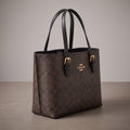 Coach Mollie Tote - Coffee And Black