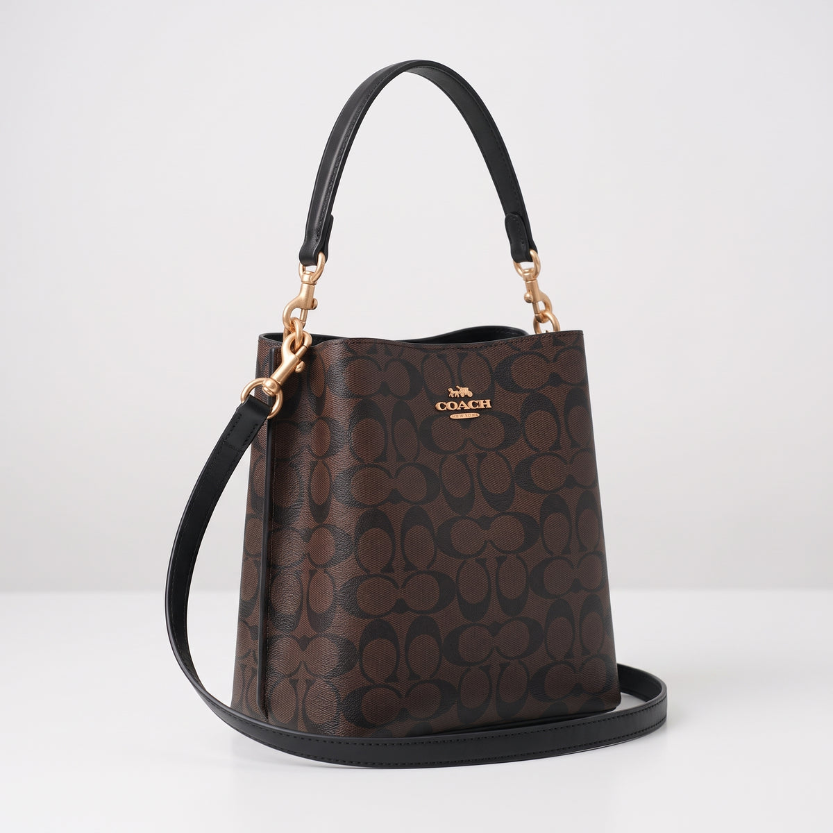 Coach Town Bucket Bag - Coffee