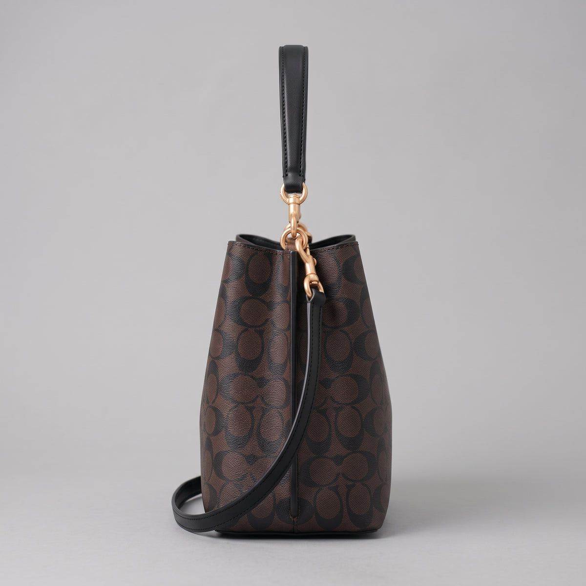 Coach Town Bucket Bag - Coffee