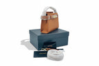 Basa Bela Classic Saffiano Satchel – Cognac Tan