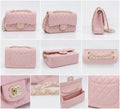 Chanel Classic Flap Bag - Powder Pink