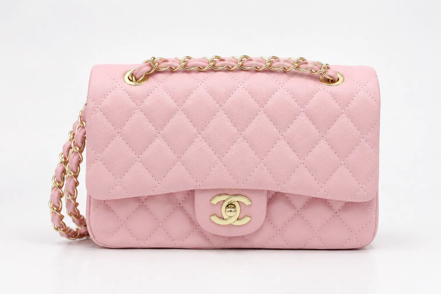Chanel Classic Flap Bag - Powder Pink