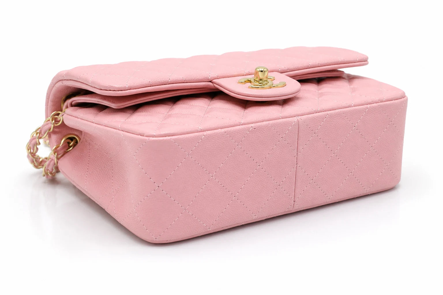 Chanel Classic Flap Bag - Powder Pink