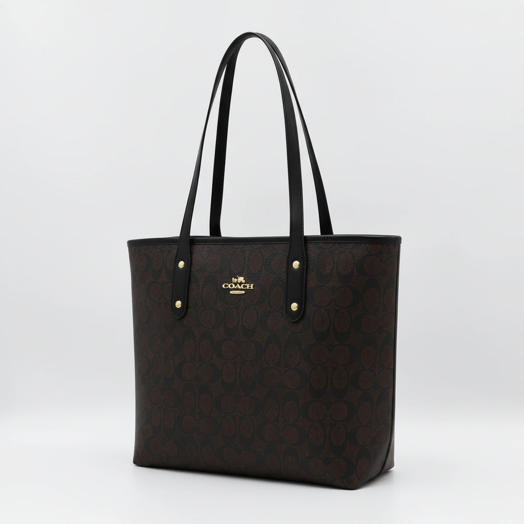 Coach City Tote Bag - Coffee Black