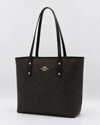 Coach City Tote Bag - Coffee Black
