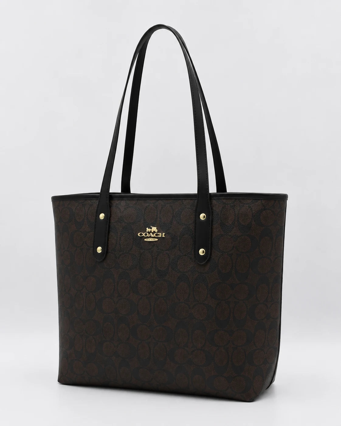 Coach City Tote Bag - Coffee Black