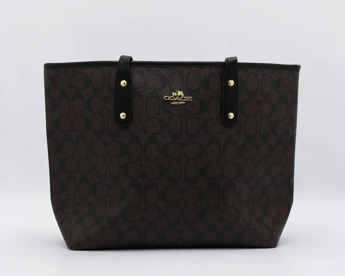 Coach City Tote Bag - Coffee Black