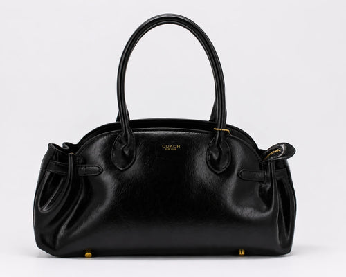 Coach Ellis 30 Satchel Long Bag - Black