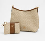 Coach Hobo Crossbody Bag - Beige