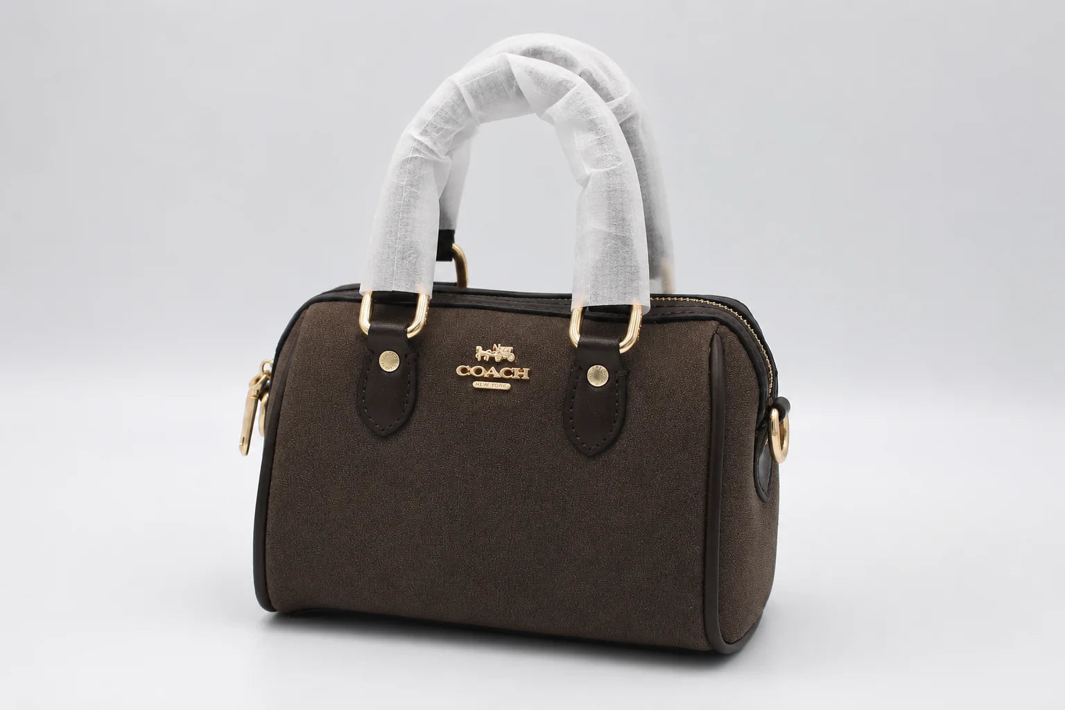 Coach Mini Rowan Crossbody Bag - Coffee