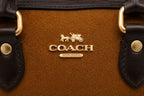 Coach Mini Rowan Crossbody Bag - Coffee And Brown