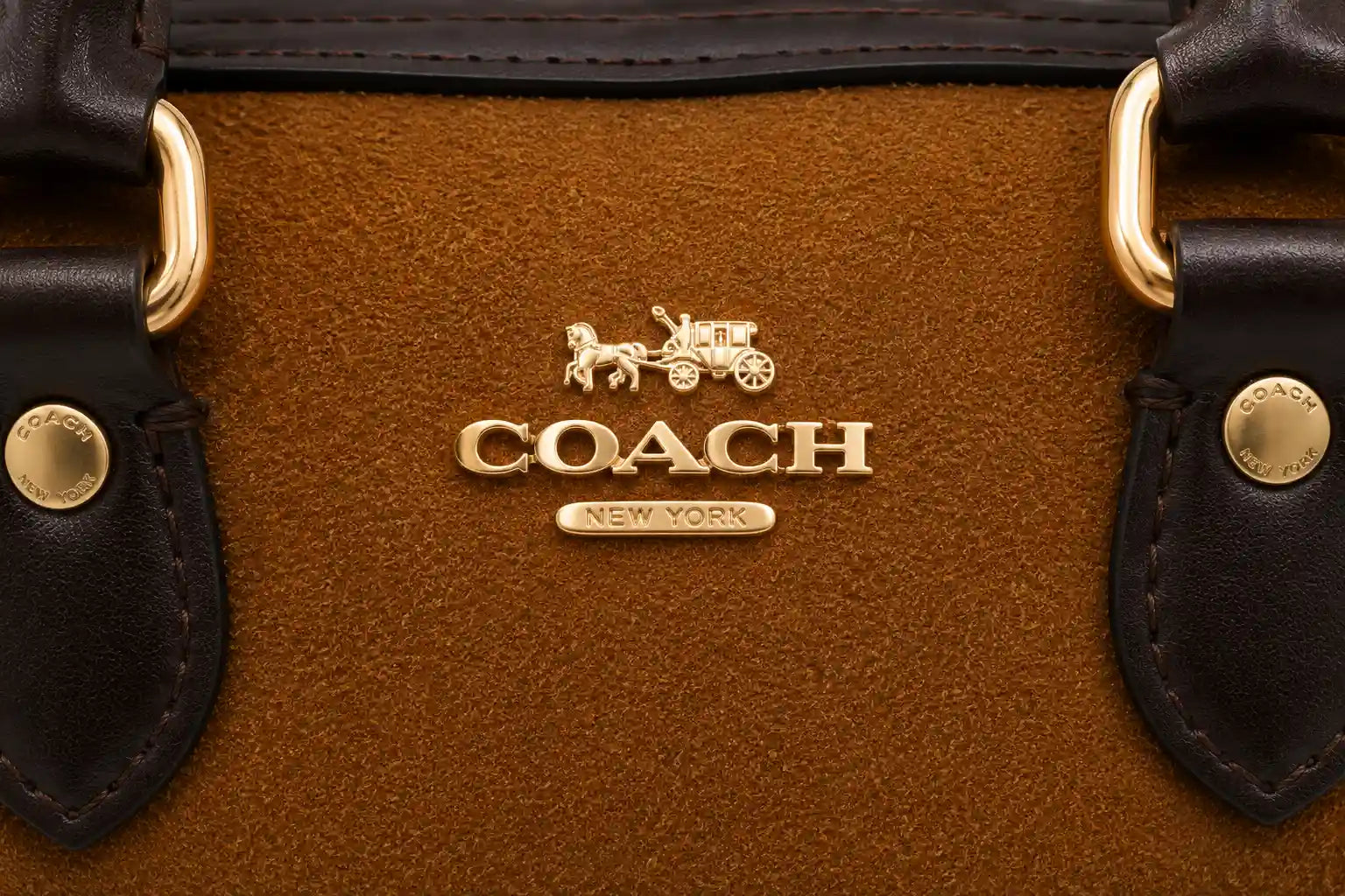 Coach Mini Rowan Crossbody Bag - Coffee And Brown