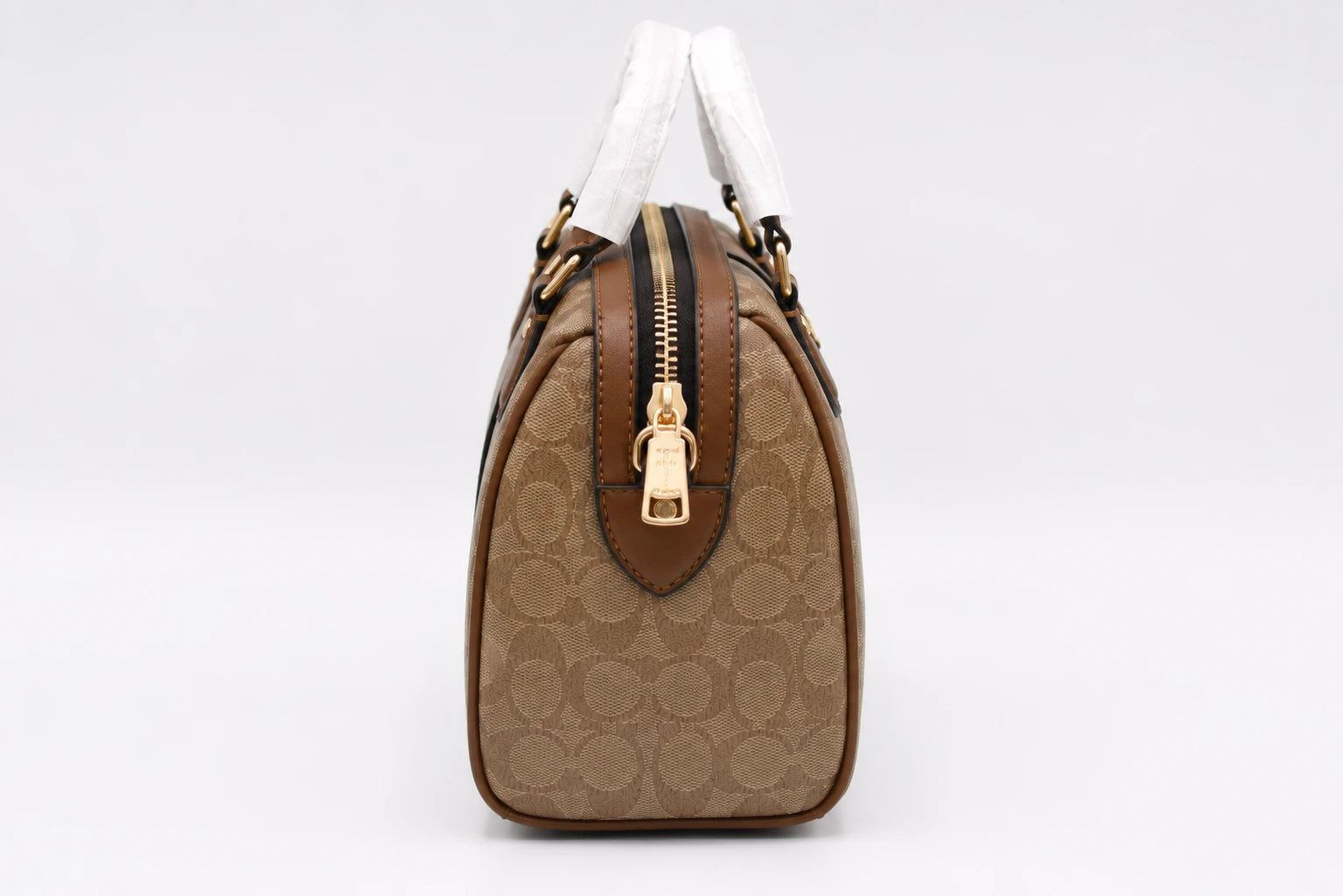 Coach Rowan Satchel - Apricot Brown