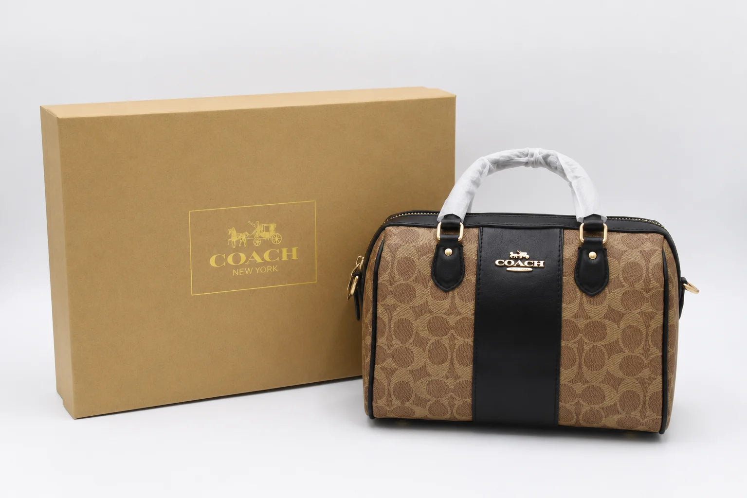 Coach Rowan Satchel - D Apricot