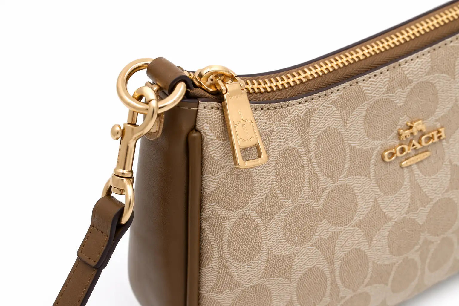 Coach Teri Shoulder Bag - Apricot Trim