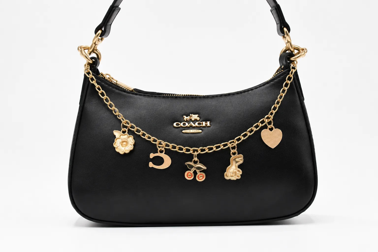 Coach Teri Shoulder Bag - Black