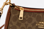 Coach Teri Shoulder Bag - Brown Trim