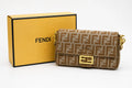 Fendi Baguette Shoulder Crossbody Bag - Khaki