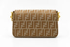 Fendi Baguette Shoulder Crossbody Bag - Khaki