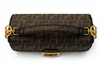 Fendi Baguette Shoulder Crossbody Bag - Taupe