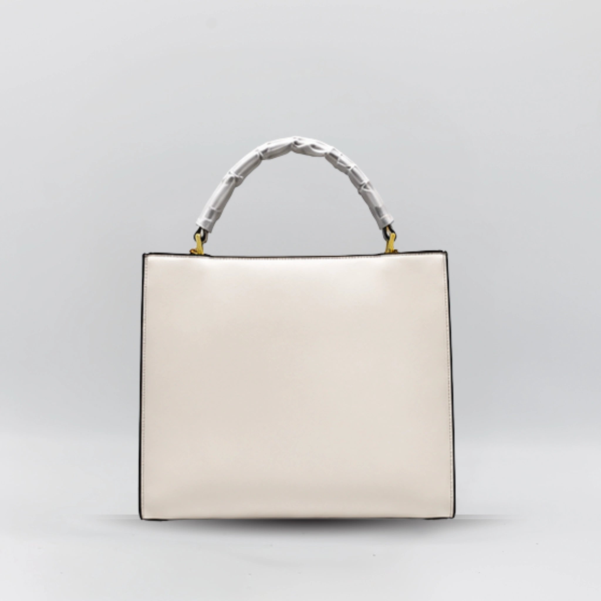 Fendi Roma 3 Strap Tote Bag - White