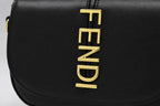 Fendi Moonlight Saddle Bag - Black