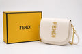 Fendi Moonlight Saddle Bag - White