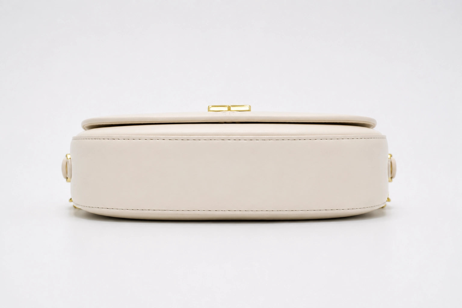 Fendi Moonlight Saddle Bag - White