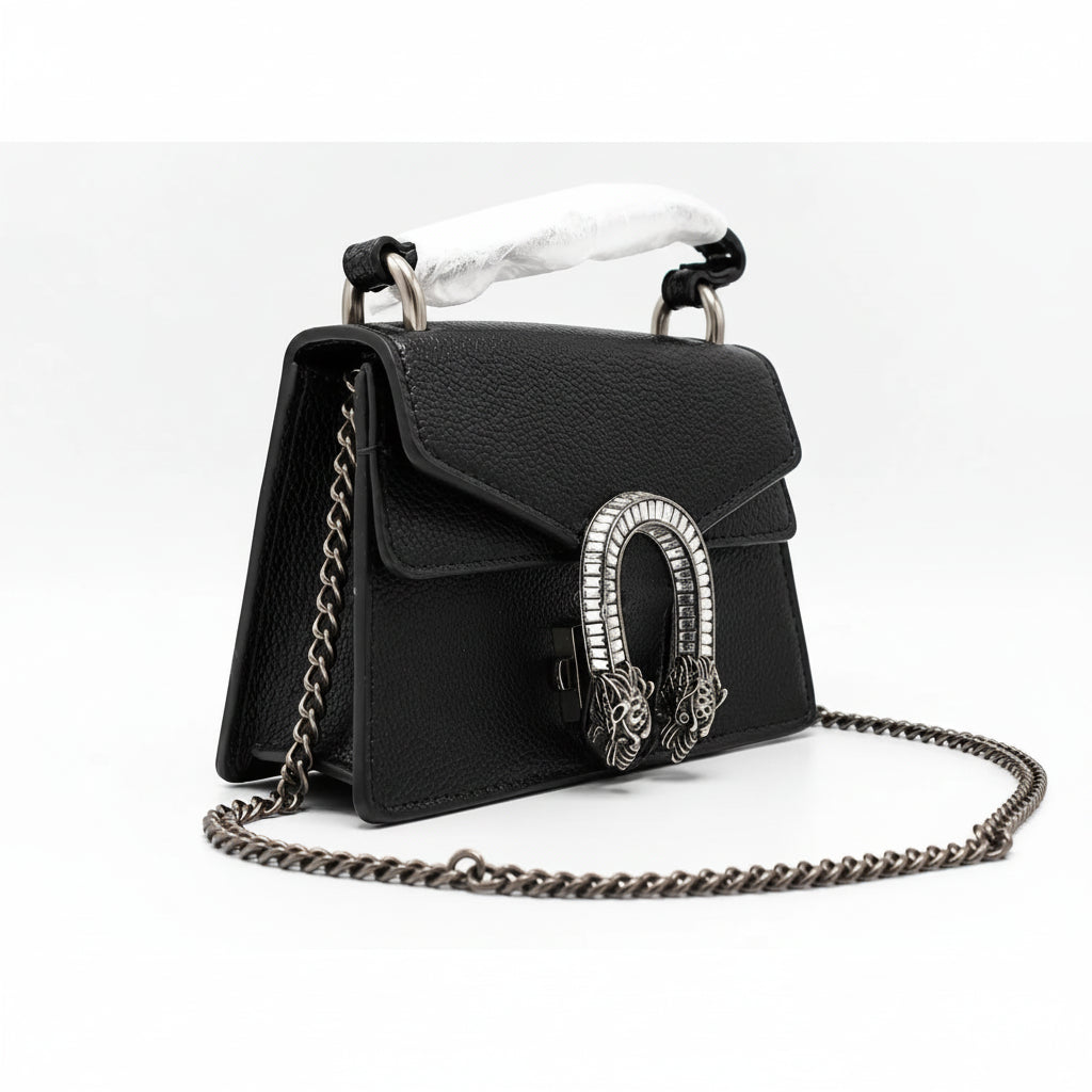 Gucci Dionysus Bag - Black Leather