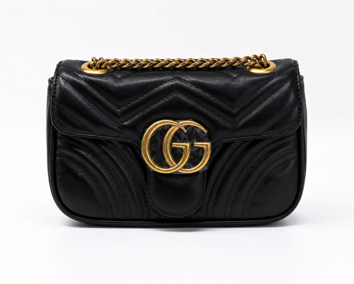 Gucci GG Marmont Mini 16.5 Shoulder Bag - Black