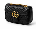 Gucci GG Marmont Mini 16.5 Shoulder Bag - Black