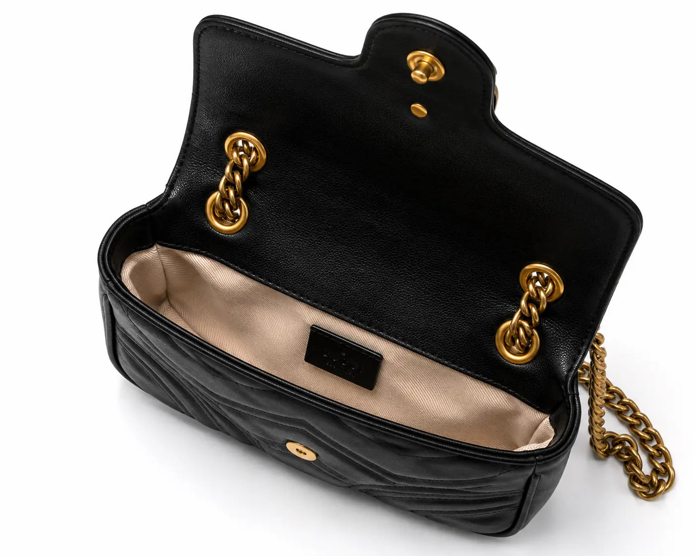 Gucci GG Marmont Mini 16.5 Shoulder Bag - Black
