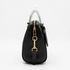 Gucci Horsebit 1955 Medium Boston Bag Top Handle Crossbody With Web Stripe