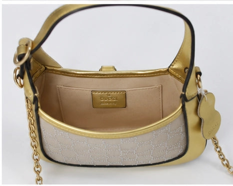 Gucci Jackie Mini Bag - Golden