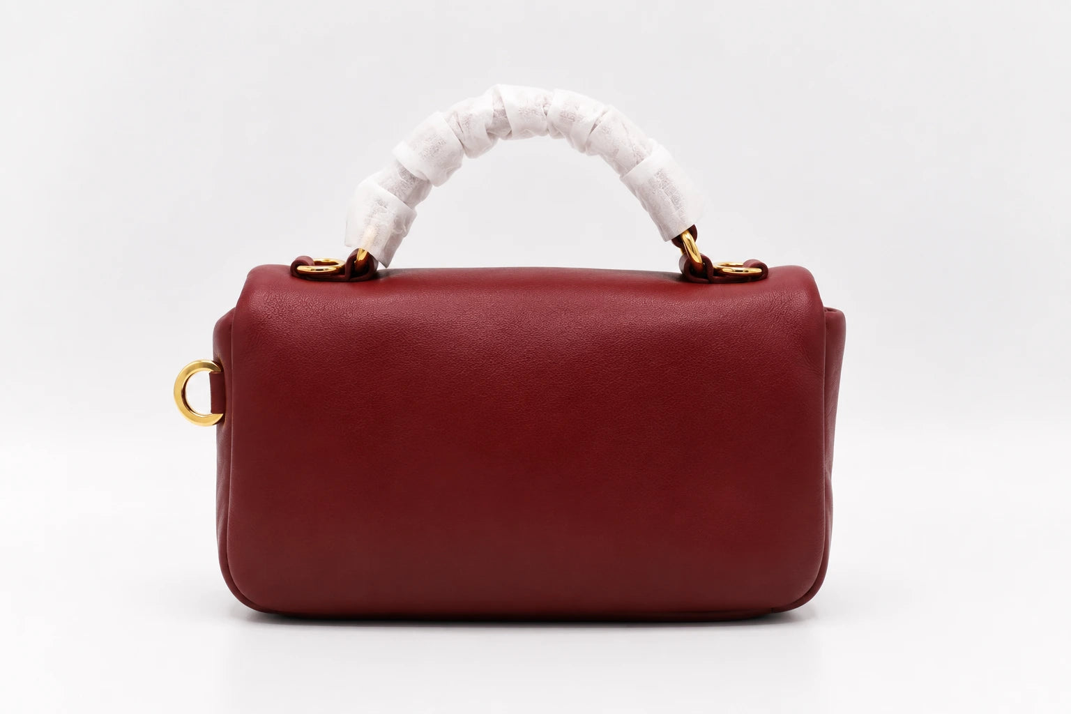 Gucci Milano Top Handle Bag - Maroon