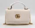 Gucci Milano Top Handle Bag - White