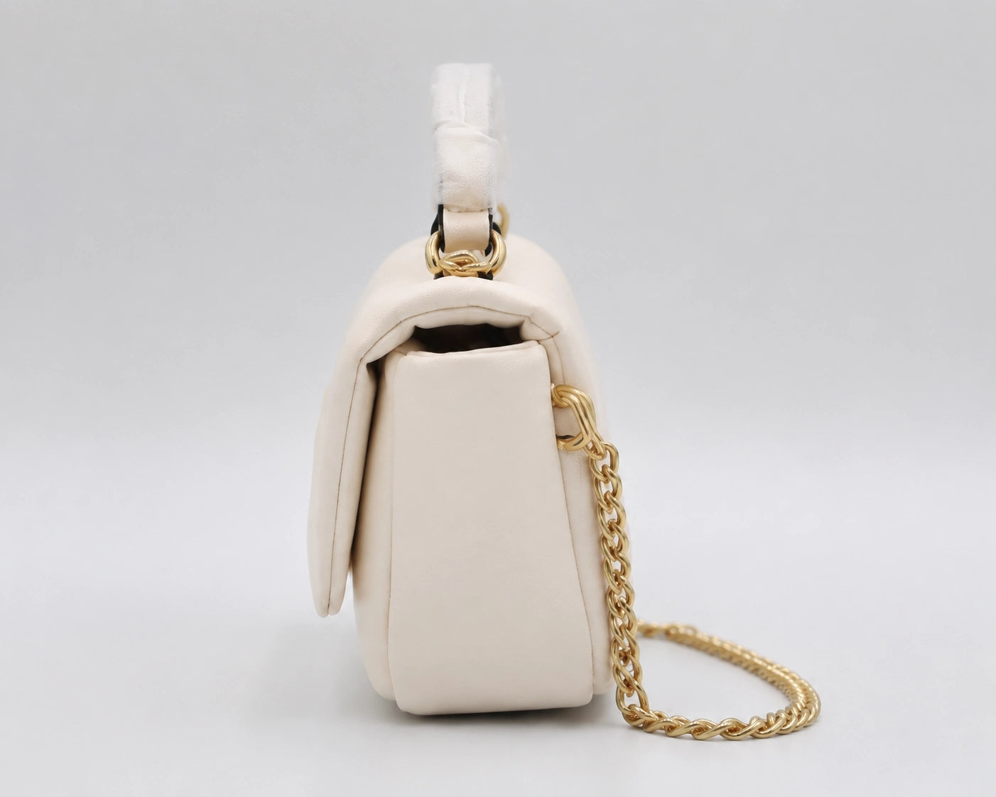 Gucci Milano Top Handle Bag - White