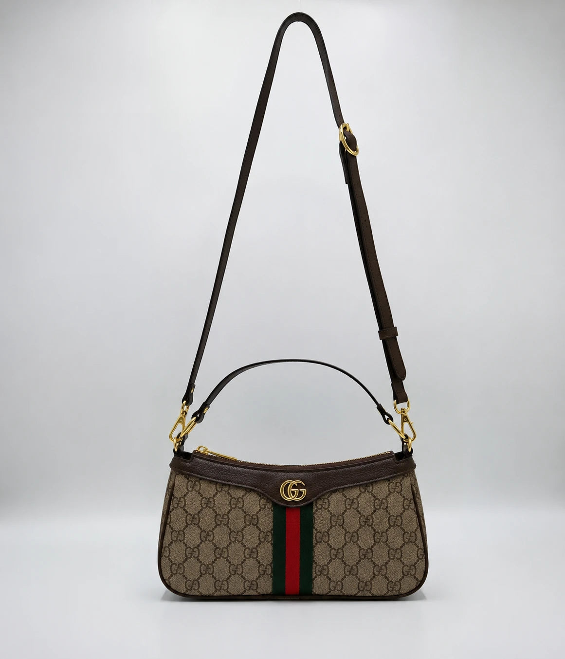 Gucci Ophidia GG Beige - Brown Trim