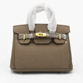 Hermes Birkin 20 Mini Bag - Khaki