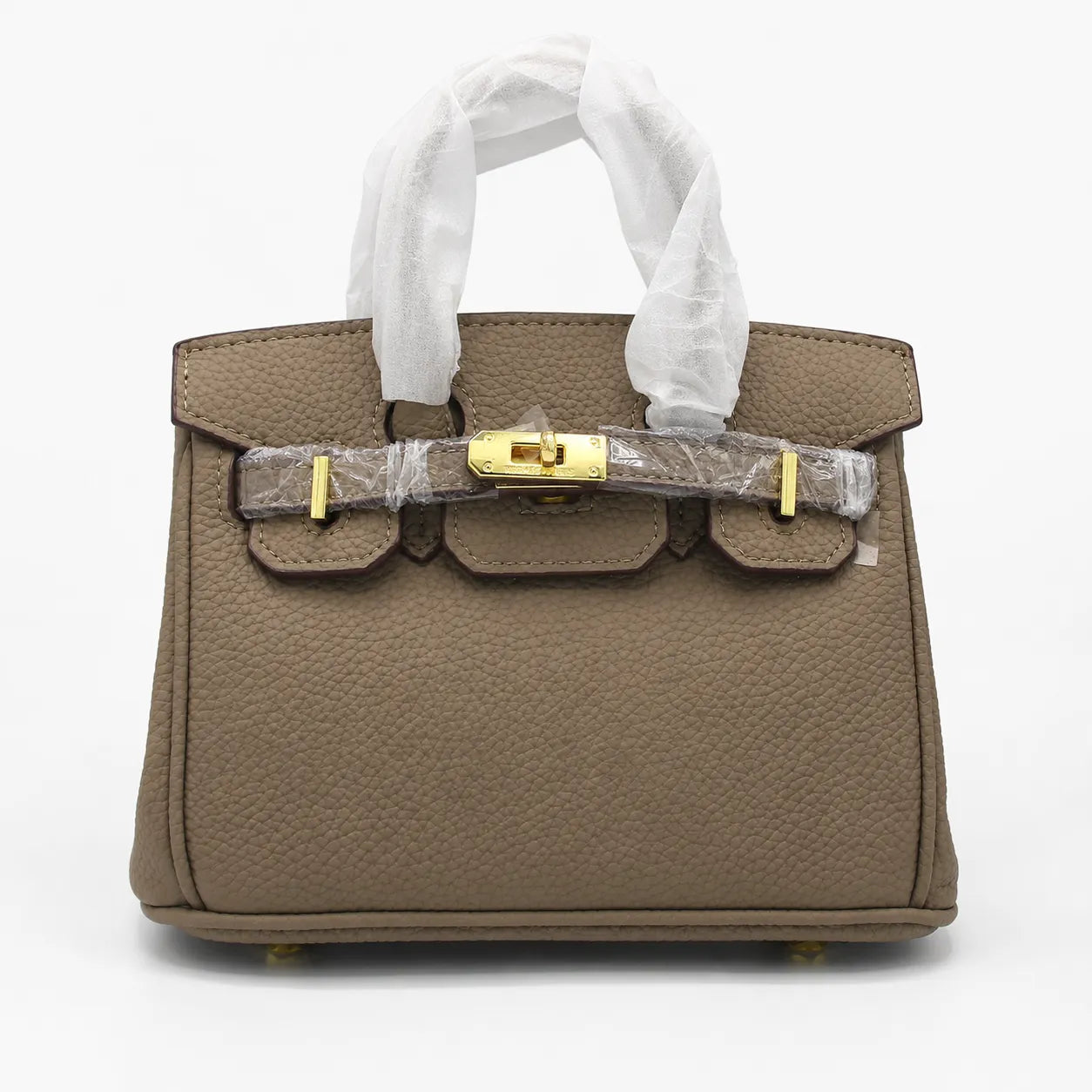 Hermes Birkin 20 Mini Bag - Khaki