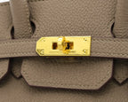 Hermes Birkin 20 Mini Bag - Khaki