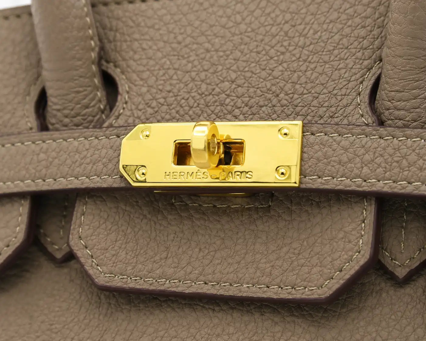 Hermes Birkin 20 Mini Bag - Khaki