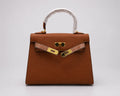 Hermes Elegant Luxury Bag 28 Brown